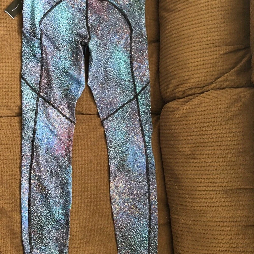 Lululemon Speed Tight Rainbow Splatter Mermaid Legging Non Reflective Size6 NWT! - Picture 7 of 10